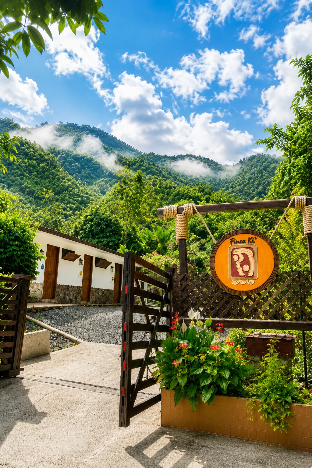Finca Ki’ in the mountains